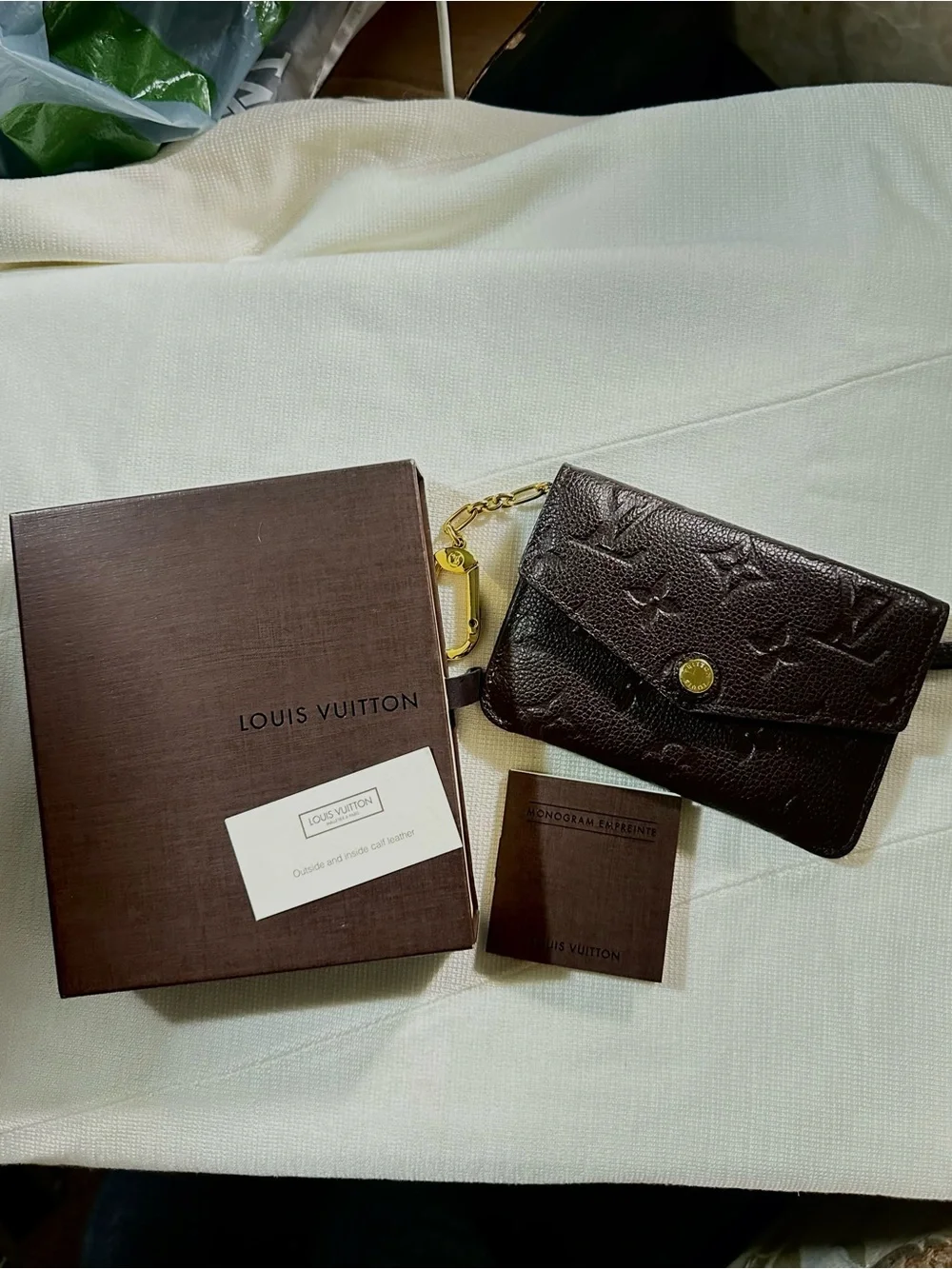 Authentic Louis Vuitton Pochette Clés (Key Pouch)